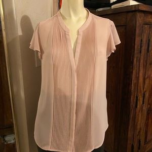 3 for 10 🍁Soft pink sheer blouse, nwot